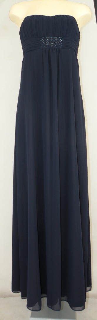 Ballkleid lang in Evening Blue