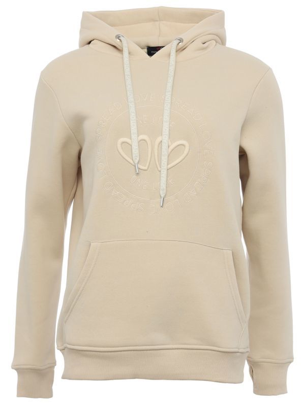 Hoodie in beige