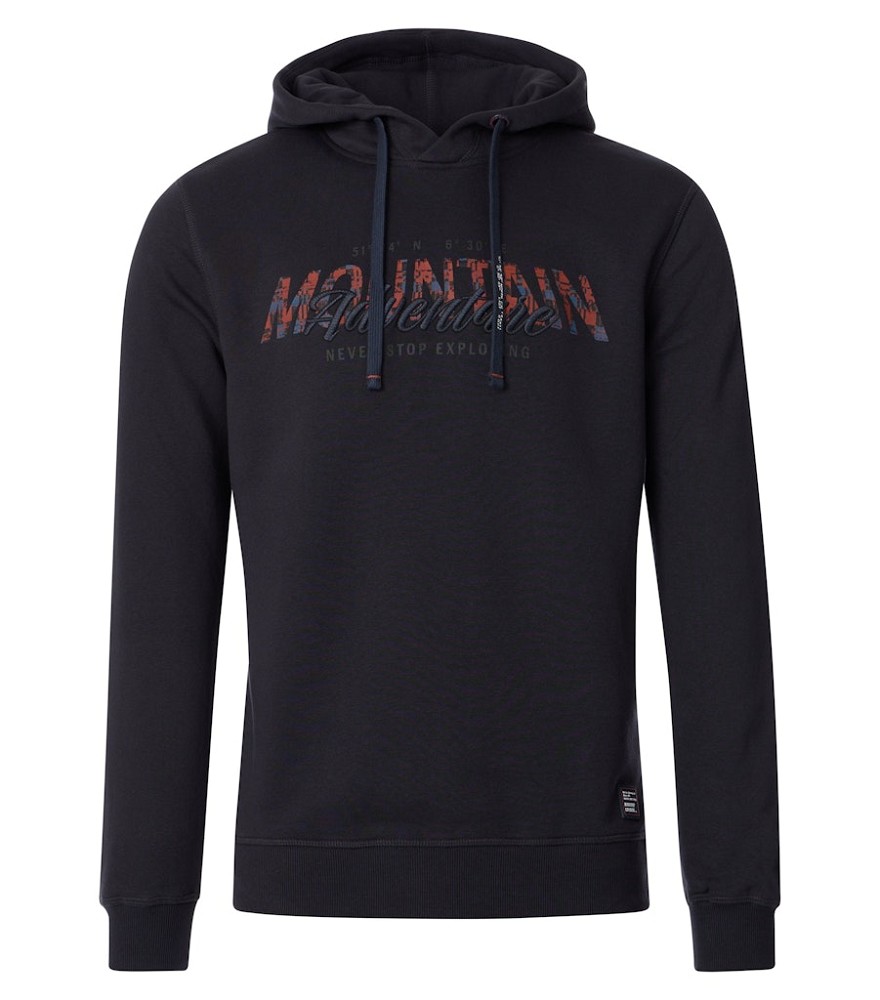 1/1 Arm Hoody in dunkel blau