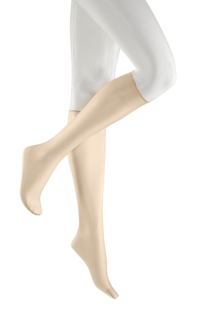 BEAUTY 7 Fein Kniestrumpf in cashmere