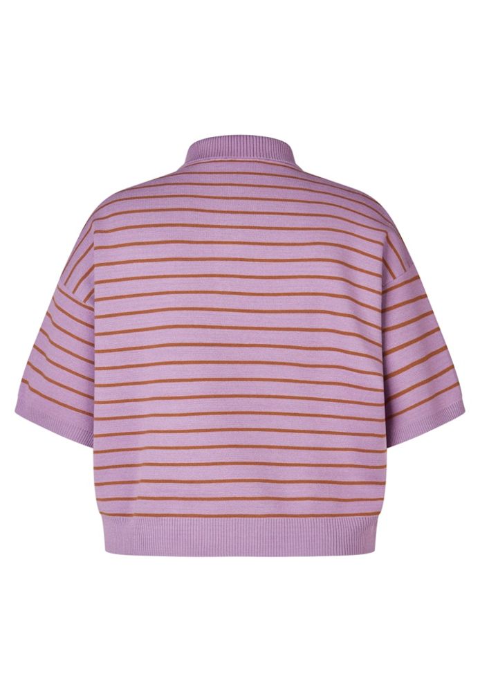 Pullover in elfenbein mit Pailletten