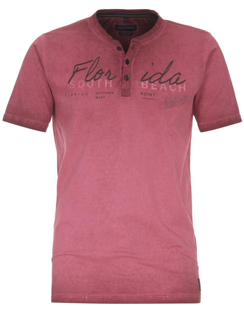 934059800-446v 1/2 Arm T-Shirt in vintage rot