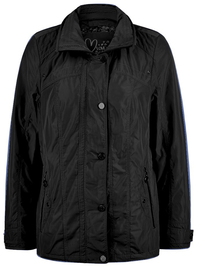 Leichte Jacke in schwarz