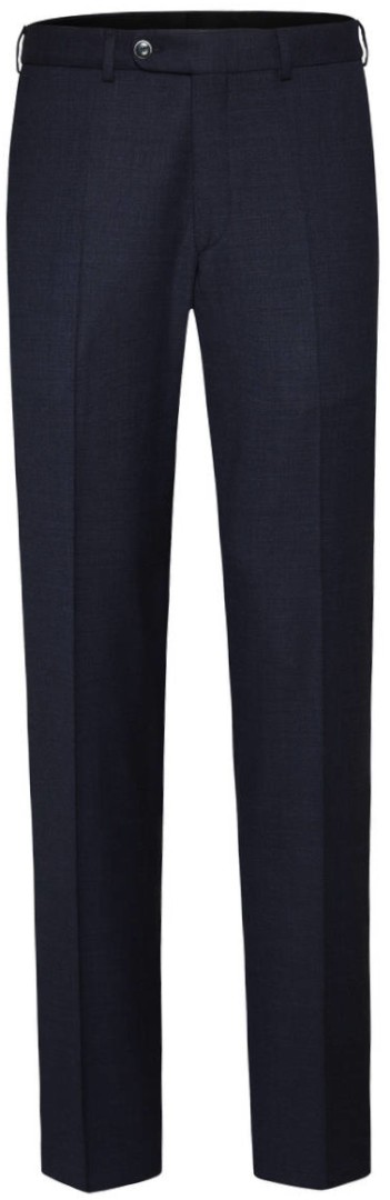 Stoffhose in dunkel blau mit Struktur