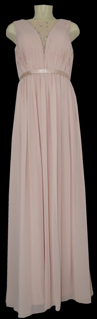 Ballkleid lang in rose blush