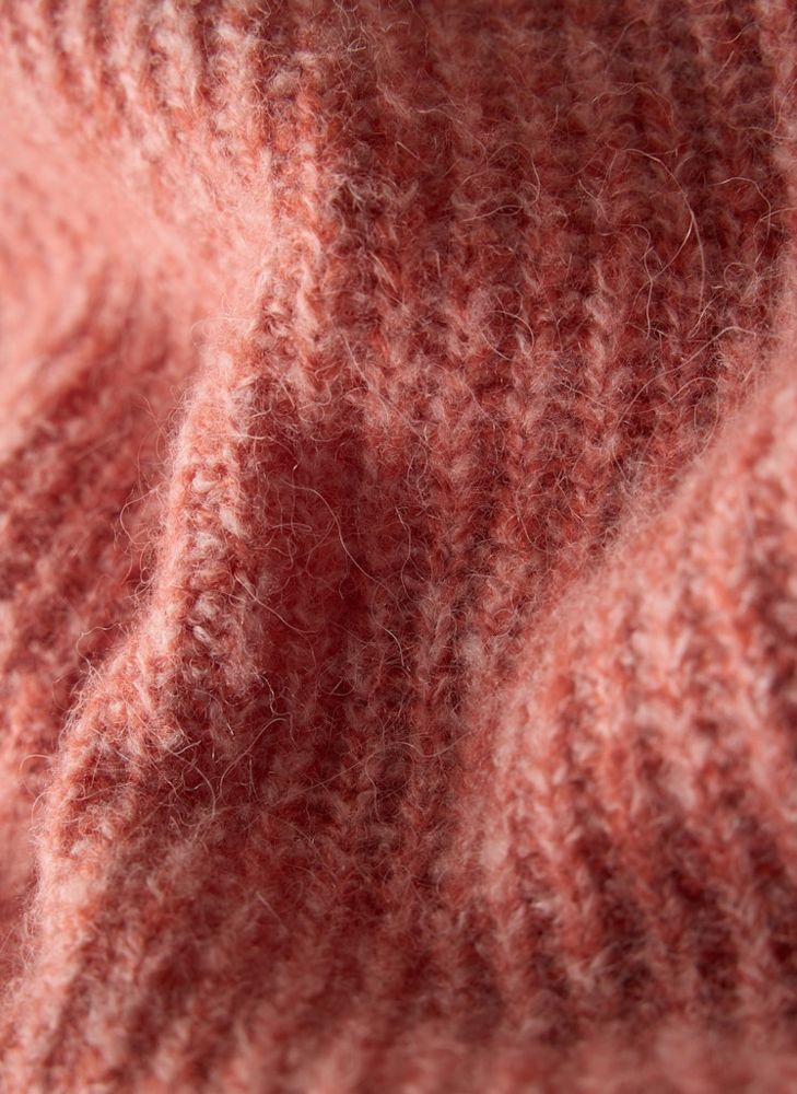 Turtle Pullover in Kürbis melange