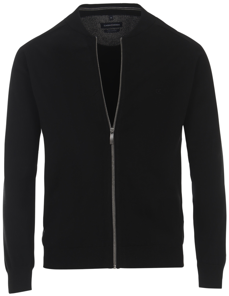 004430-800yCrhPT3ToBy5W Strickjacke mit R-V in schwarz