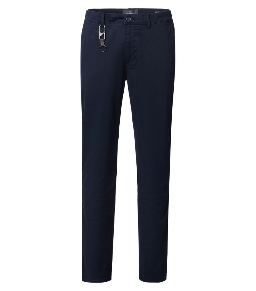 REGULAR FIT CHINO in dunkel blau