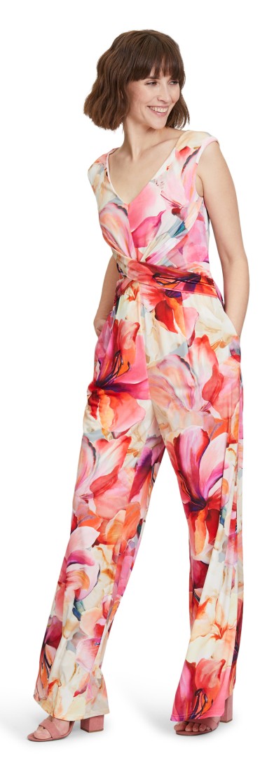 Overall in pink - orange