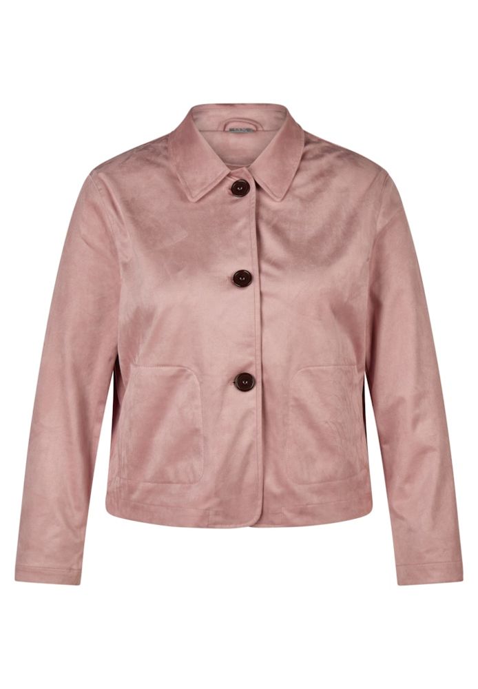 Leichte Blazer-Jacke in rose