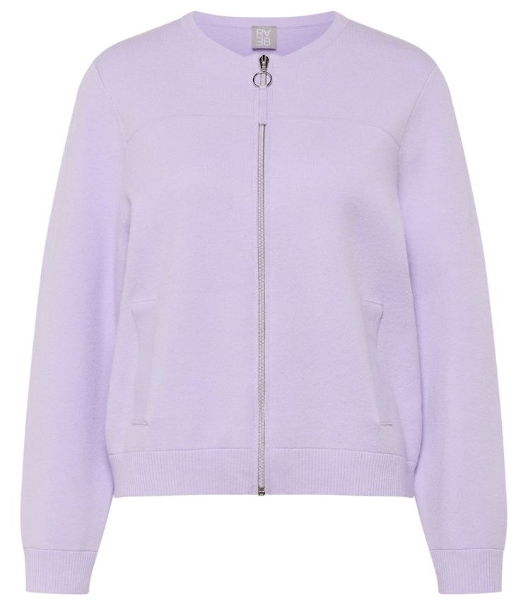 Strickjacke in Flieder