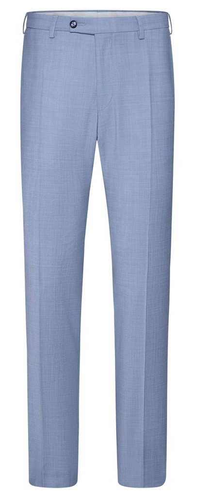 Slim Fit Anzughose in bleu