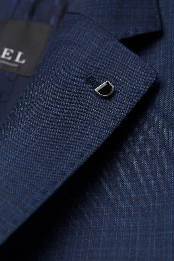 Anzug Blazer in dunkel Blau mit Struktur