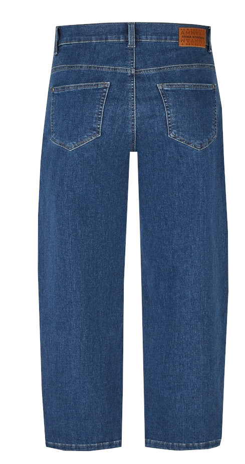 Barrel Jeans in stone washed