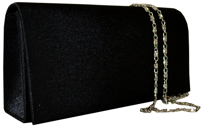 1404-BLACK Festliche Tasche in schwarz