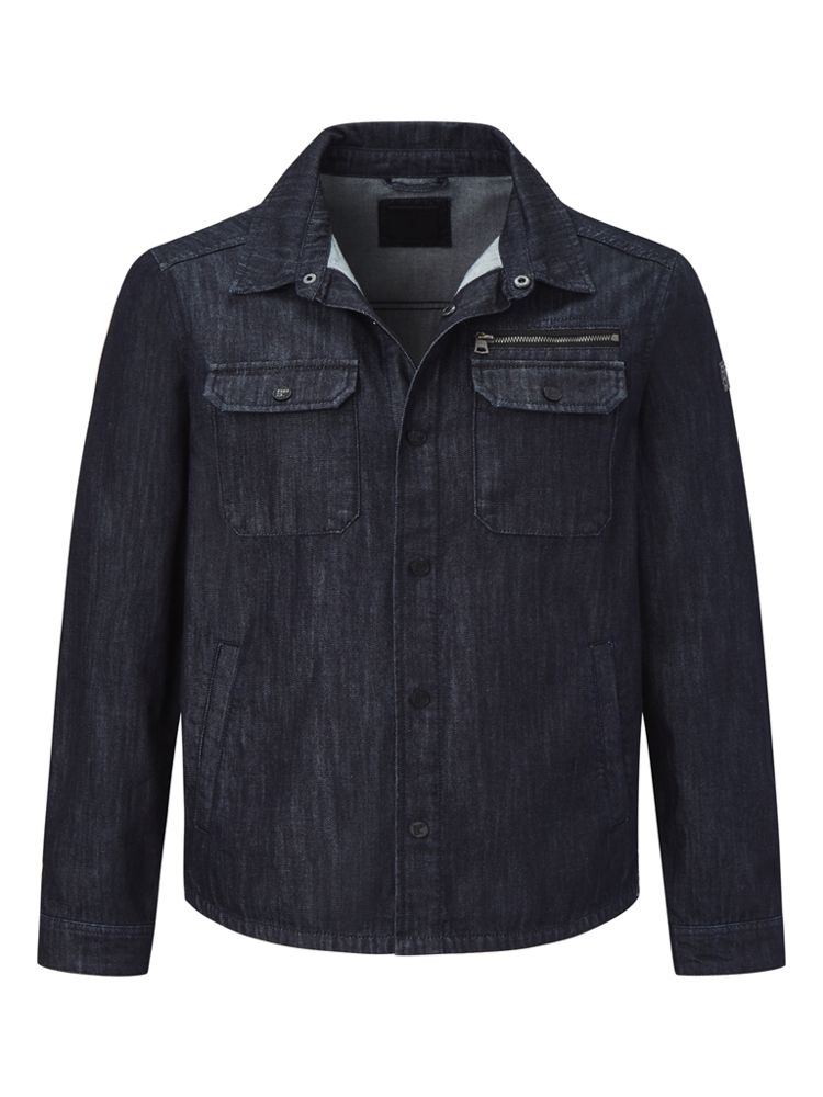 Hemdjacke in dark blue