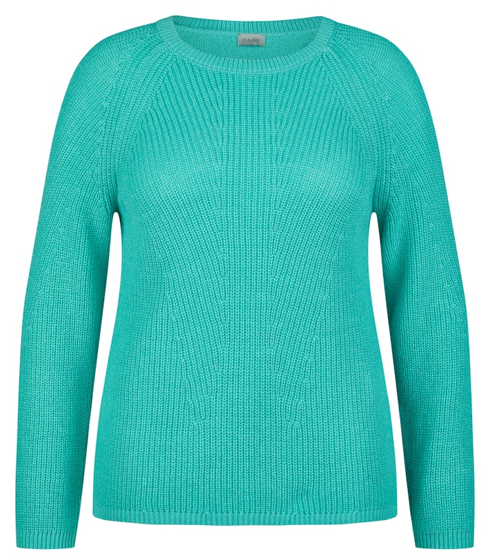 Pullover in smaragd grün