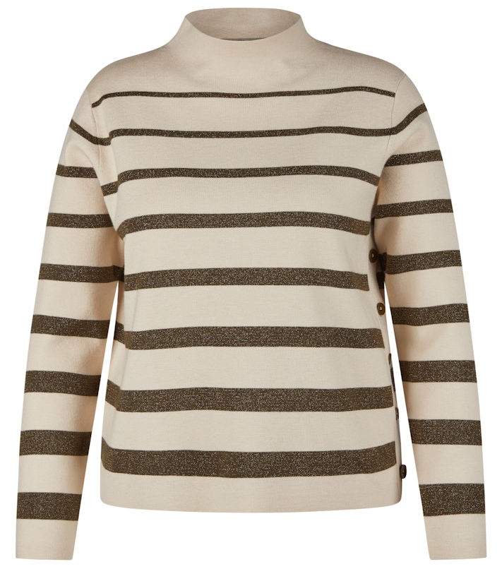 Pullover in geringelt mit Lorbeer