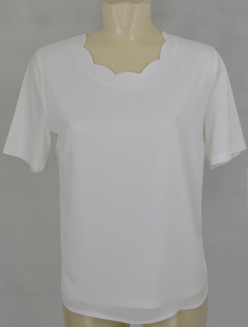 1/2 Arm Shirt in uni ecru