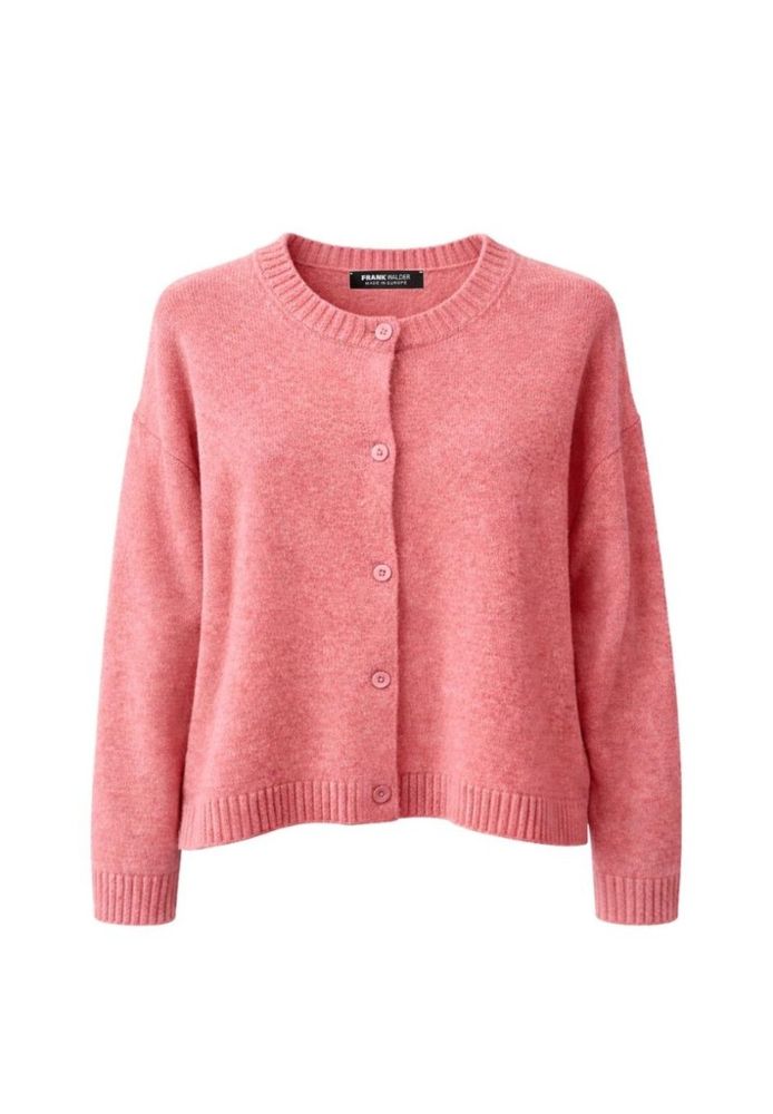 Cardigan Feinstrickjacke in rosewood