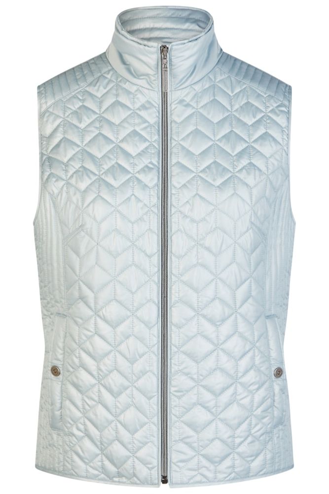 Outdoor Steppweste in aqua blue