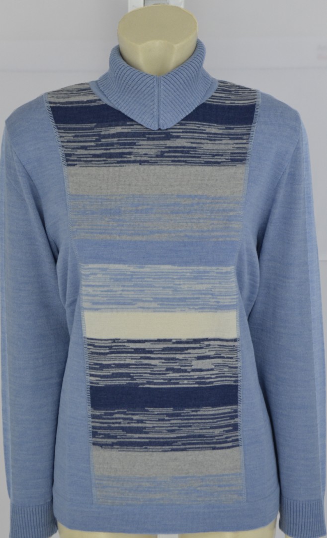 Pullover in mehrfarbig gemustert