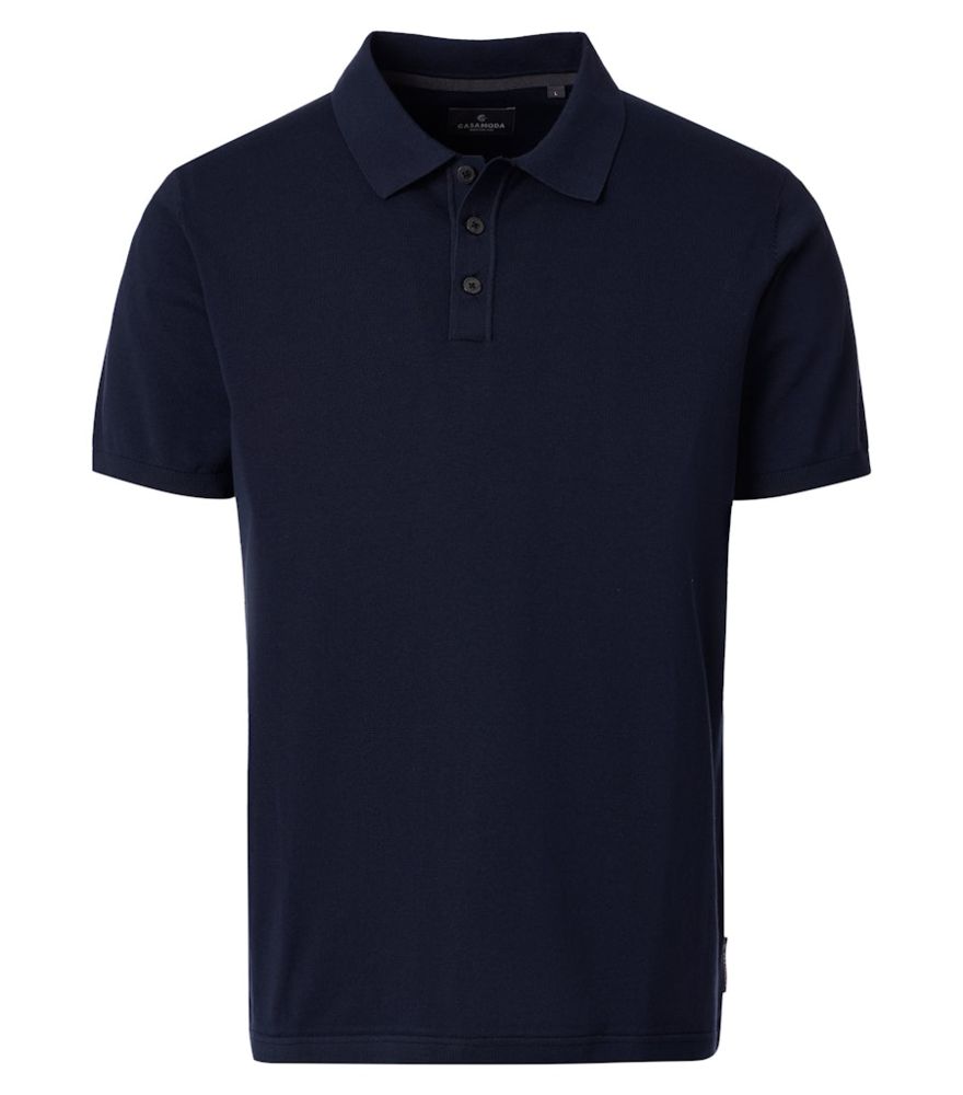 1/2 Arm Polo Shirt in marine blau