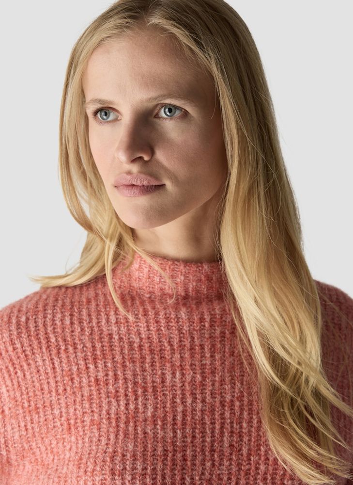 Turtle Pullover in Kürbis melange
