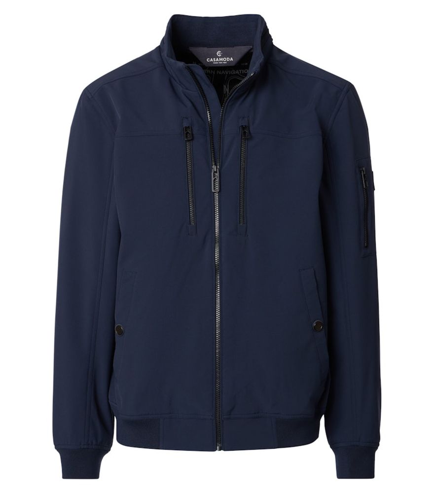 Outdoorblouson in marine
