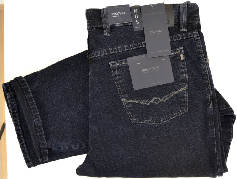 Bequeme FIVE POCKET Jeans in dark blue