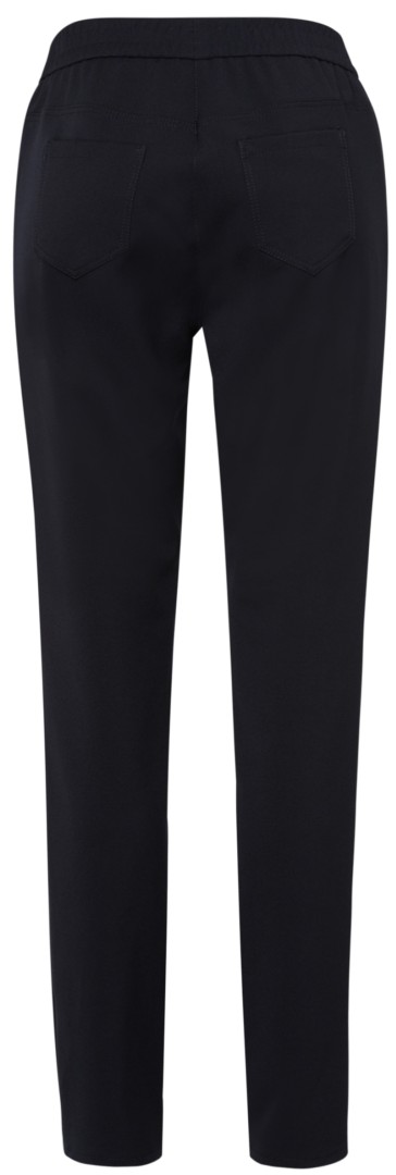 Stoffhose mit Kordel in dunkel blau