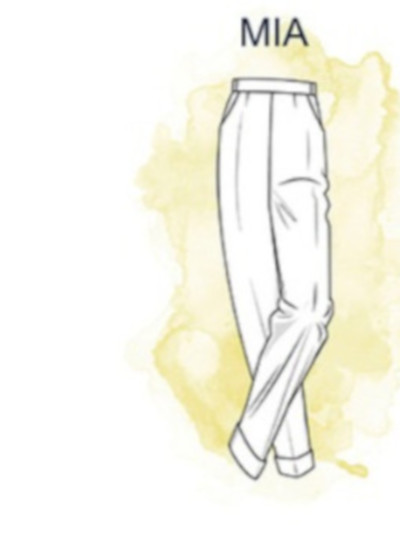 Schlupfhose in sand-stone