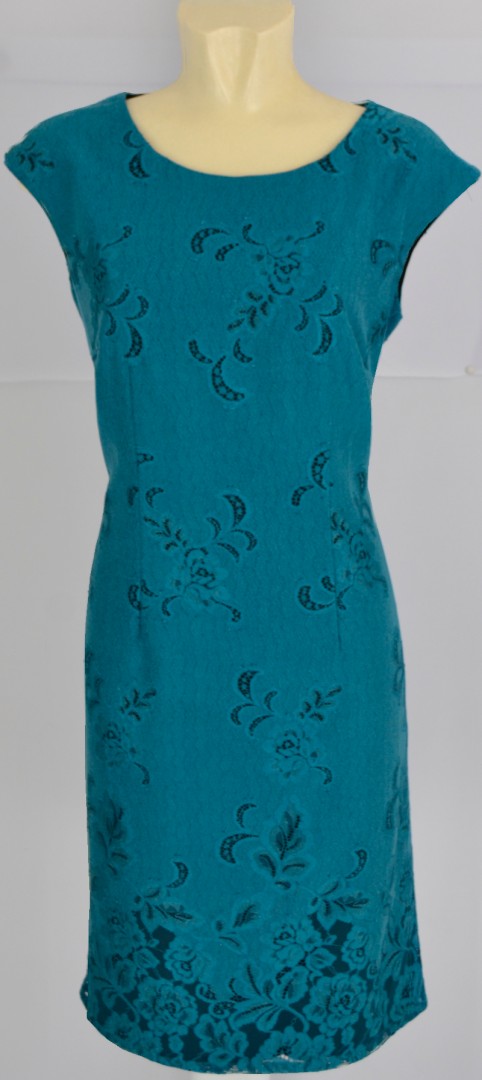 Edles Kleid in dark türkis