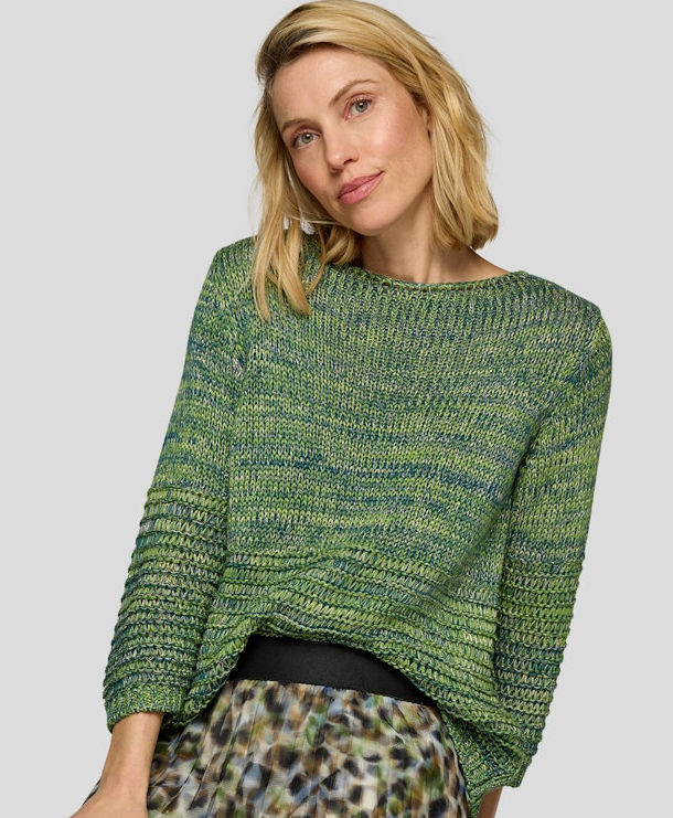 Pullover in safran 