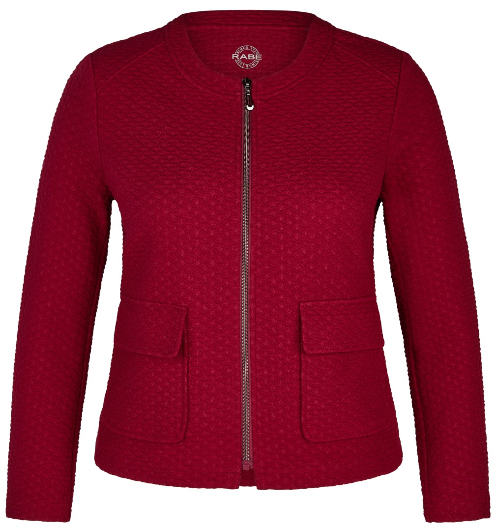 Blazer Jacke in burgundy