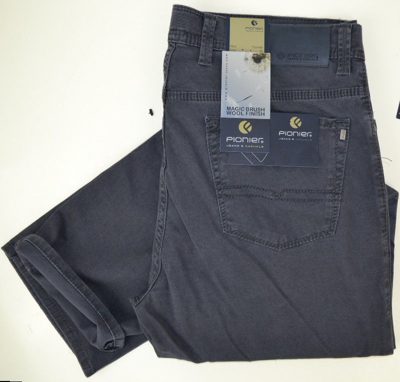 Freizeithose in dunkel grau