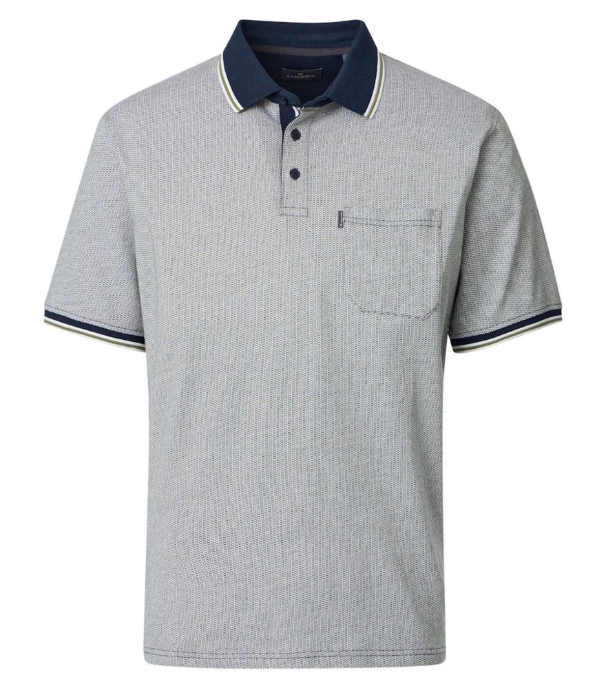 1/2 Arm Polo Shirt in Blau