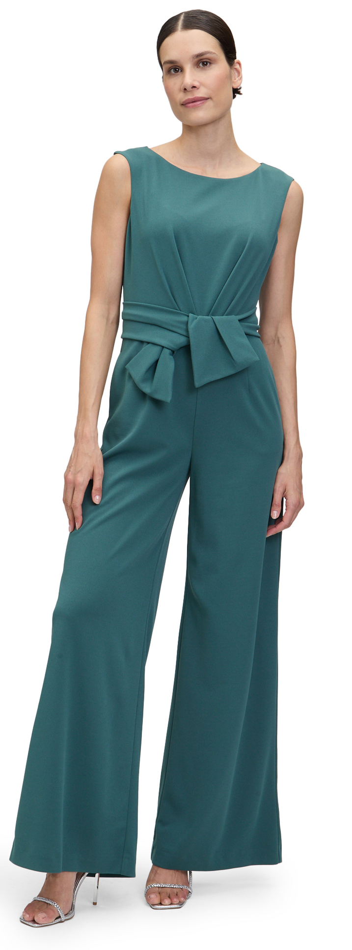 Jumpsuit in Dark Emerald