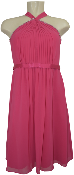 Cocktailkleid in bright pink