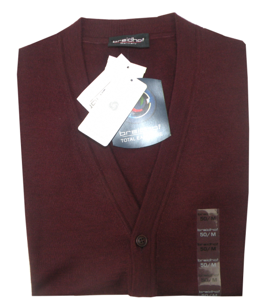 Strickweste in weinmouline