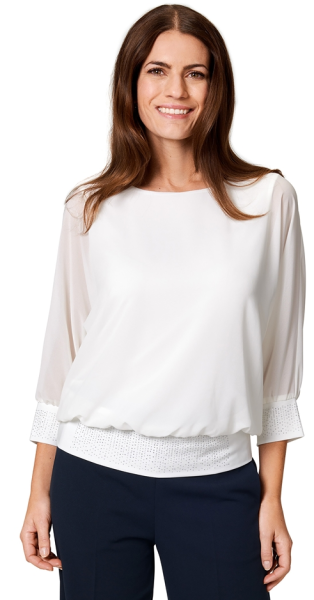 Blusen-Shirt in marshmallow