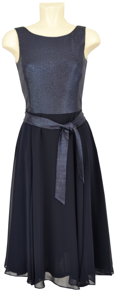 MIdi langes Kleid in patch dark blue-dark blue