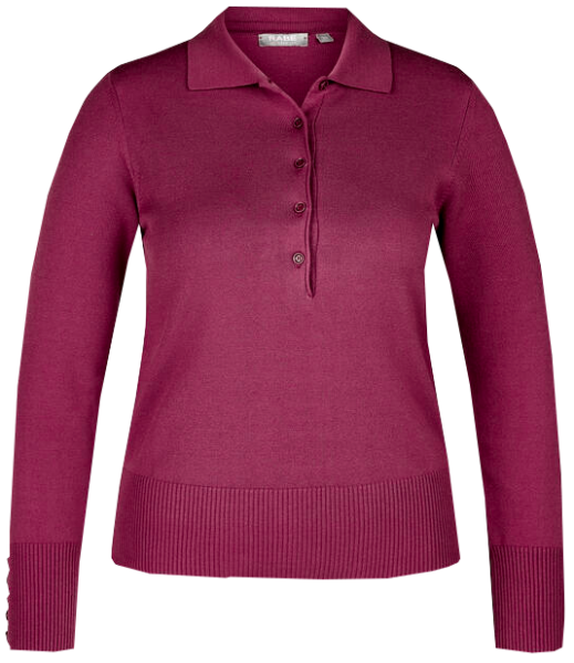 Pullover mit Kragen in uni zuklam
