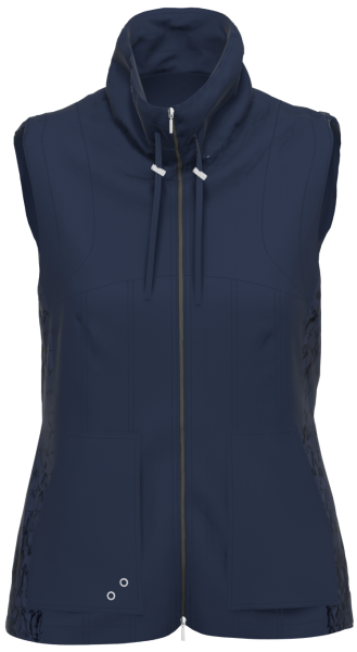 Outdoor Weste in blue navy