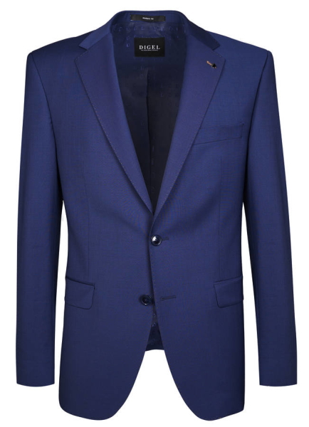 Anzug Blazer in mittel blau meliert