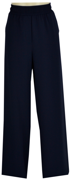 7/8 Palazzo Hose in Navy-Blue