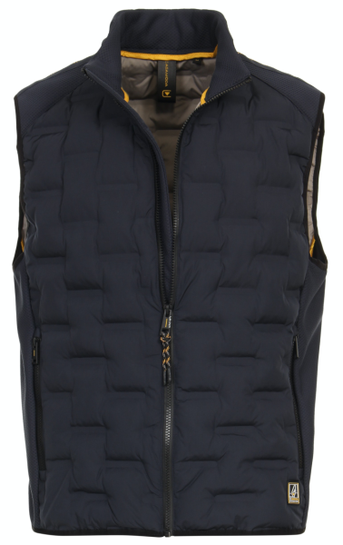 Leichte Outdoor Steppweste in navy