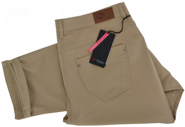 Freizeithose in beige