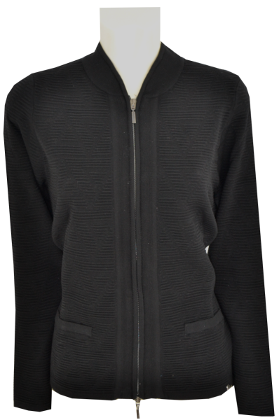 Blazer - Strickjacke in uni schwarz