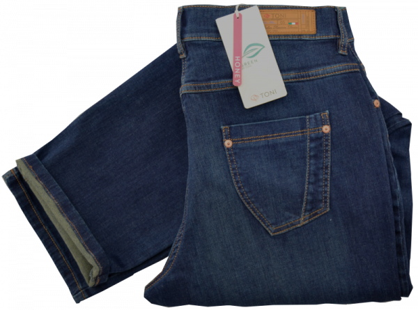 Jeans in mid blue used